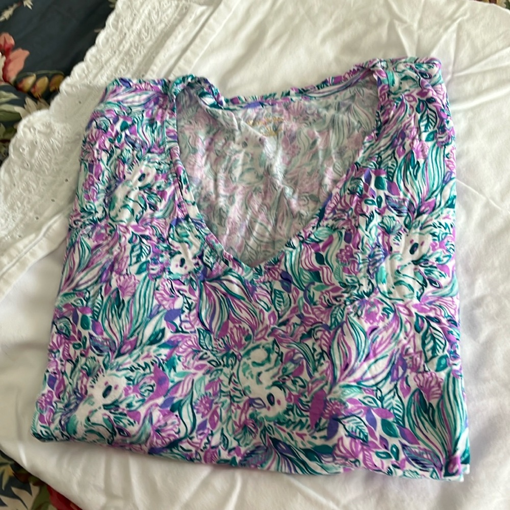 Lilly Pulitzer Lounge/PJ Top